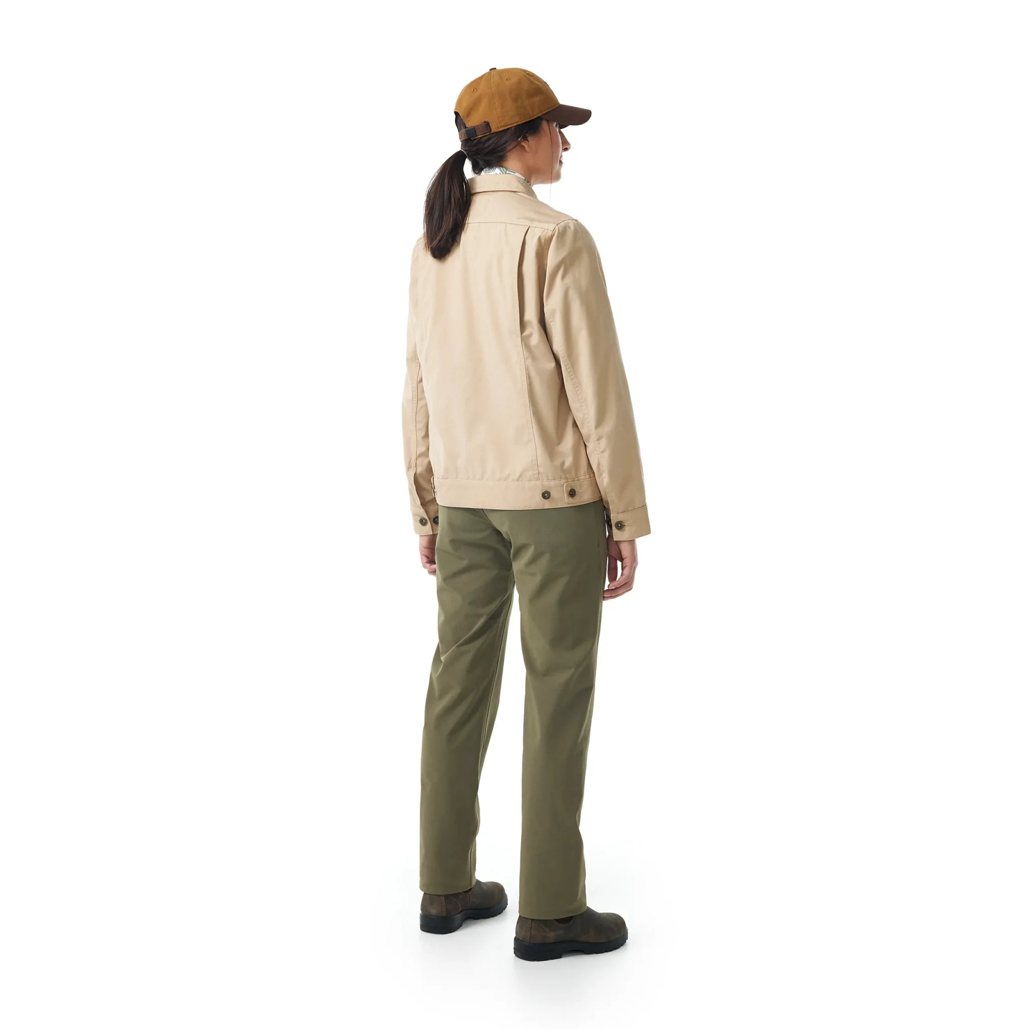 W's Light Trucker Work Jacket - Image 5