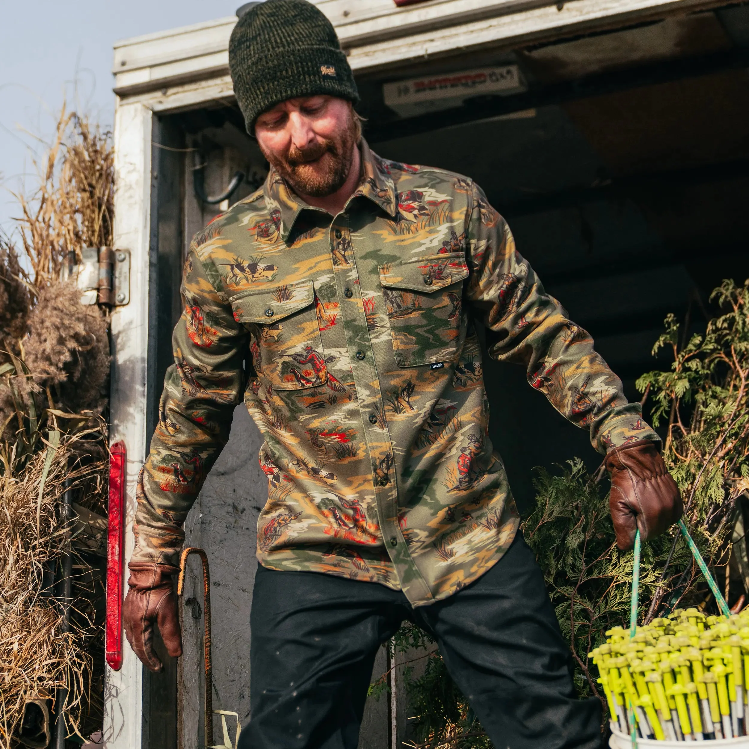 M's Duck Hunting Flannel Shirt - Image 2